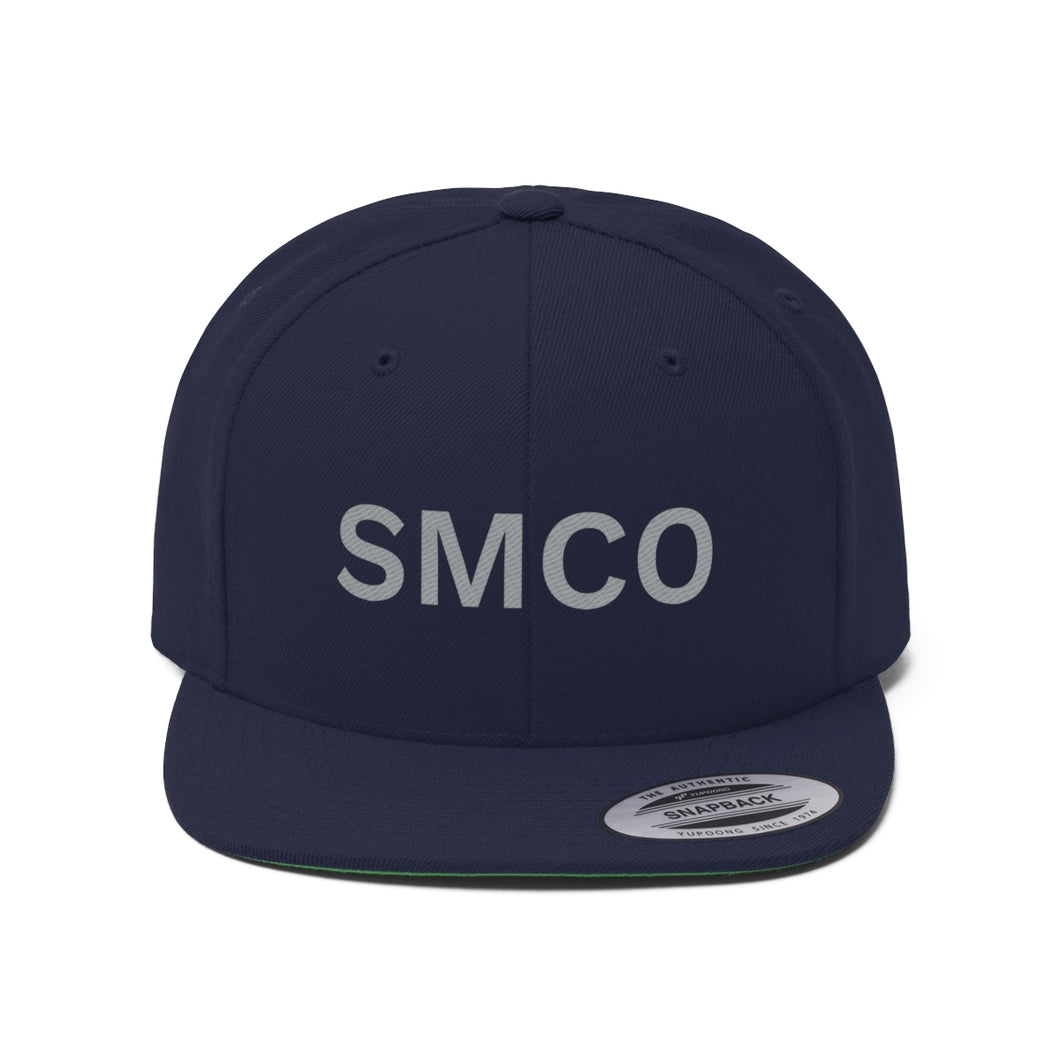 SMCO Unisex Flat Bill Hat